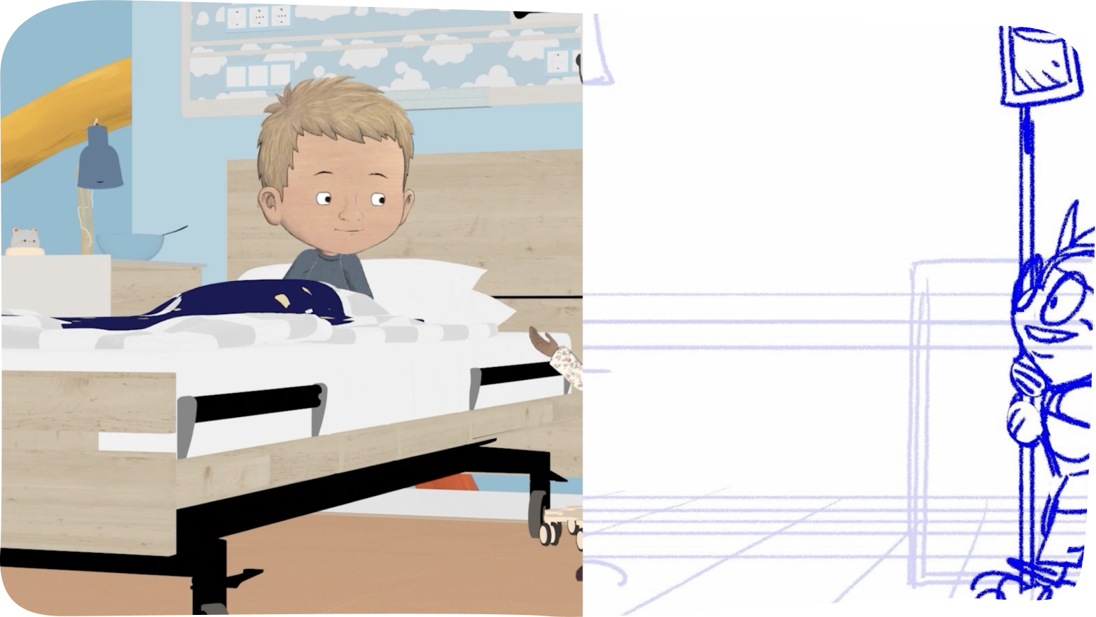 From sketch to screen