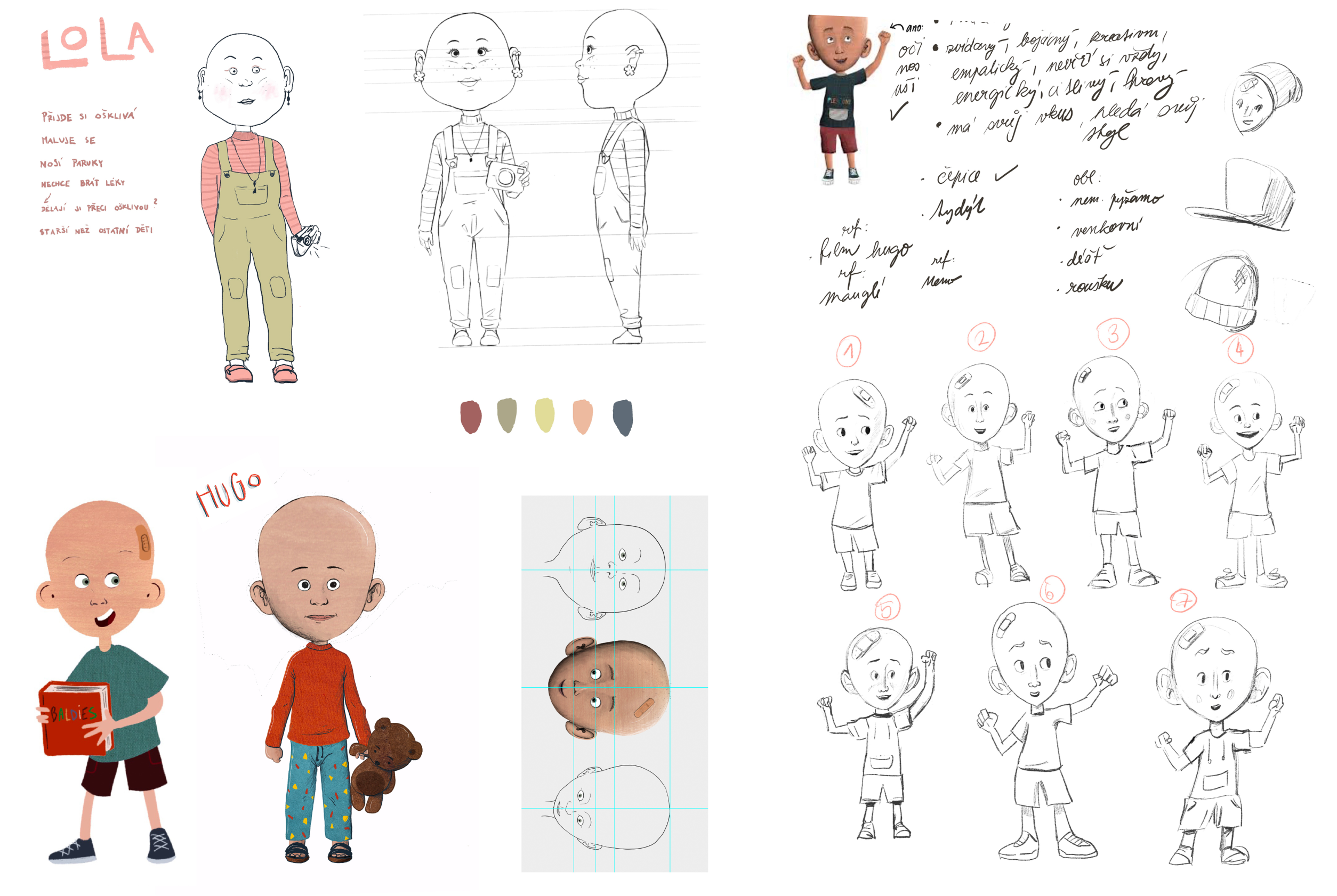 Character designs