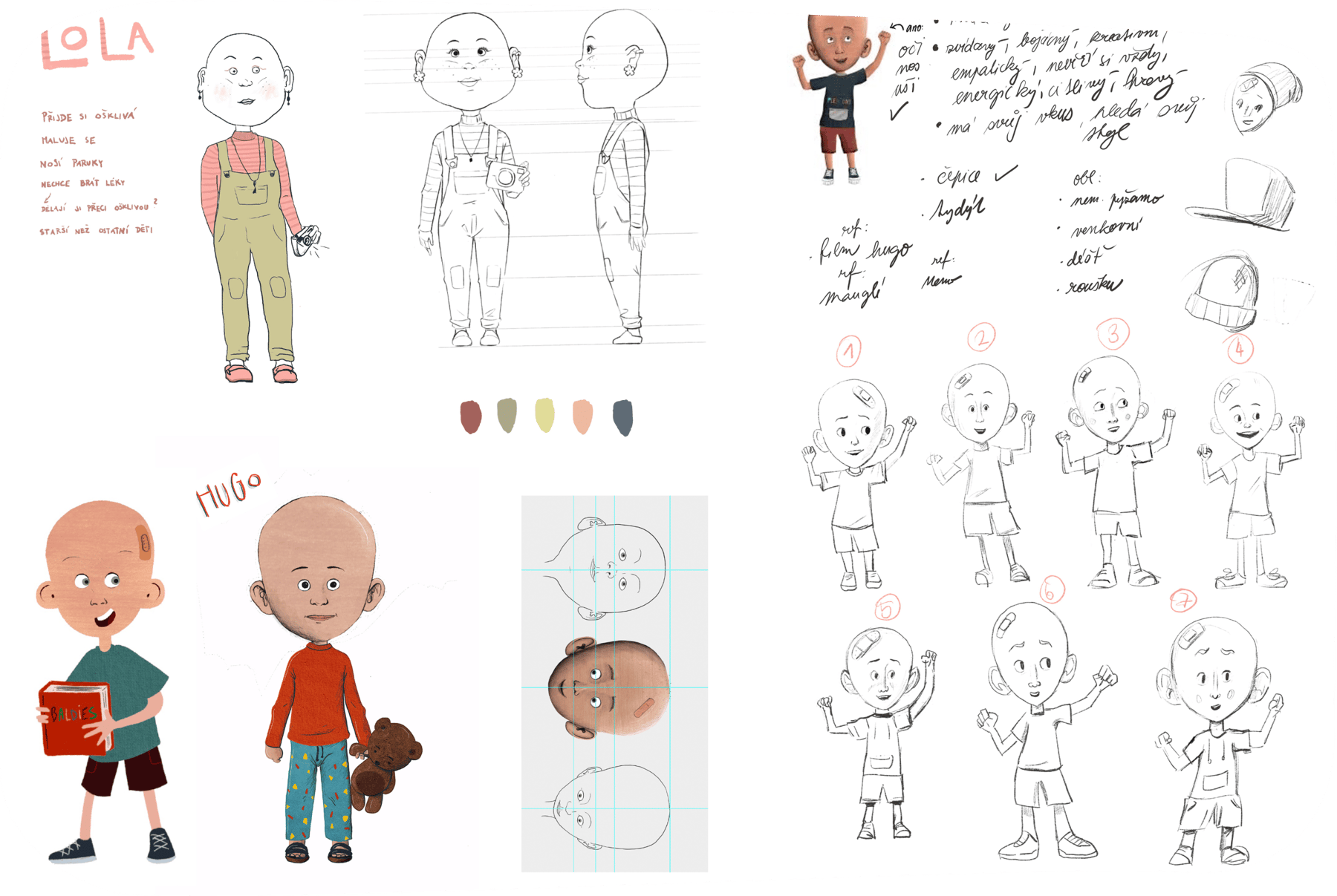 Character designs