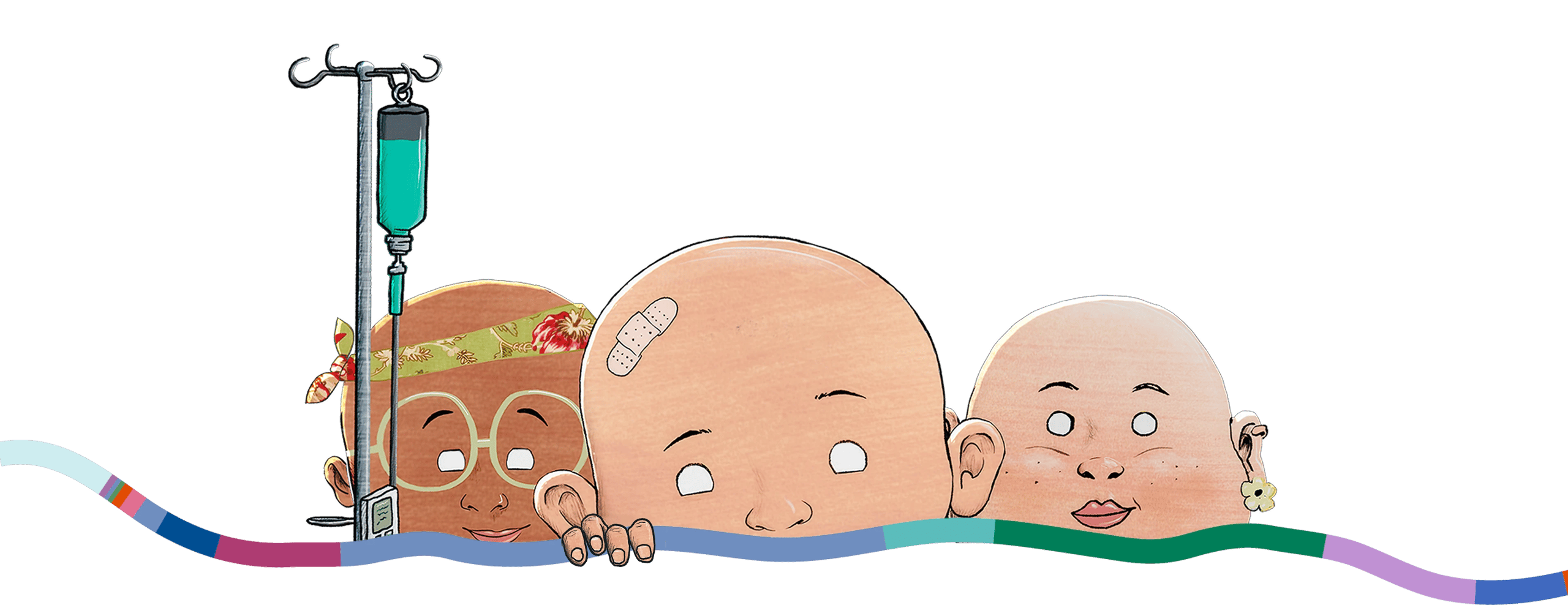 Peeking Baldies